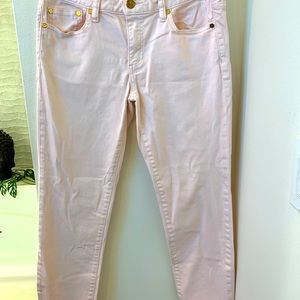 Tory Burch pale pink jeans
